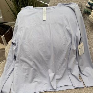 Lululemon Athletica Swiftly Relaxed Lavender Long Sleeve Top